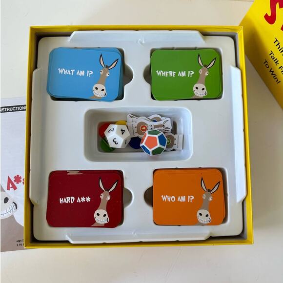 Smart Ass Board Game, Think Fast Talk First to Win, University Games Family game - Picture 5 of 7